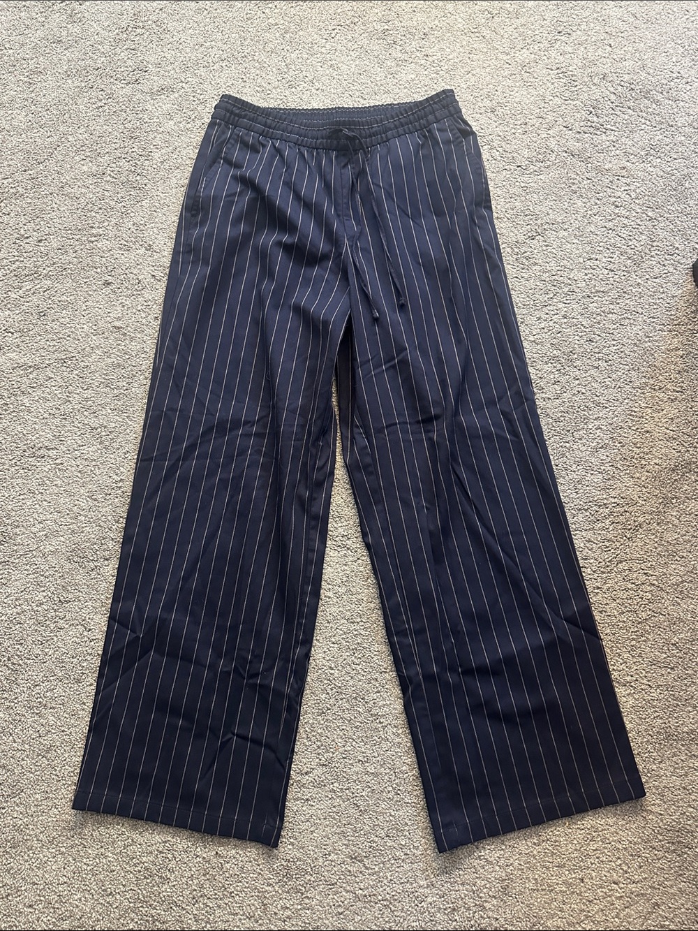 GAP Navy Pinstripe Dress Pants